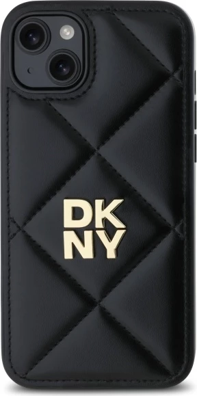 Mbështjellës DKNY për iPhone 15 Plus, i zi