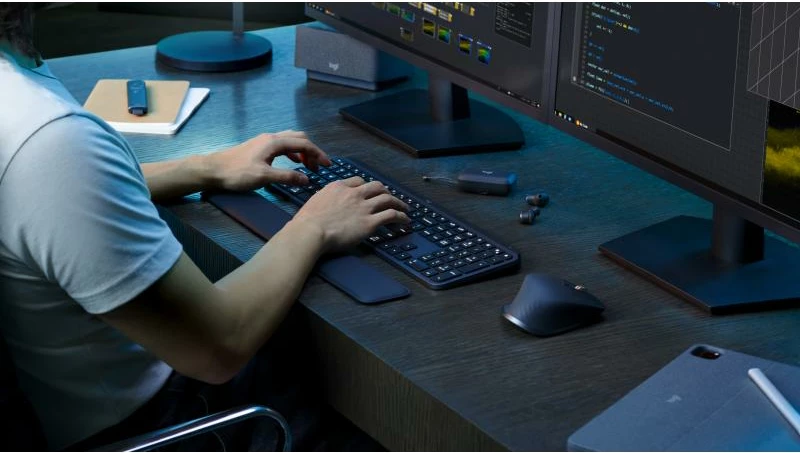 Tastierë, Logitech, MX Keys S 920-011587, me ndriçim, wireless Bluetooth