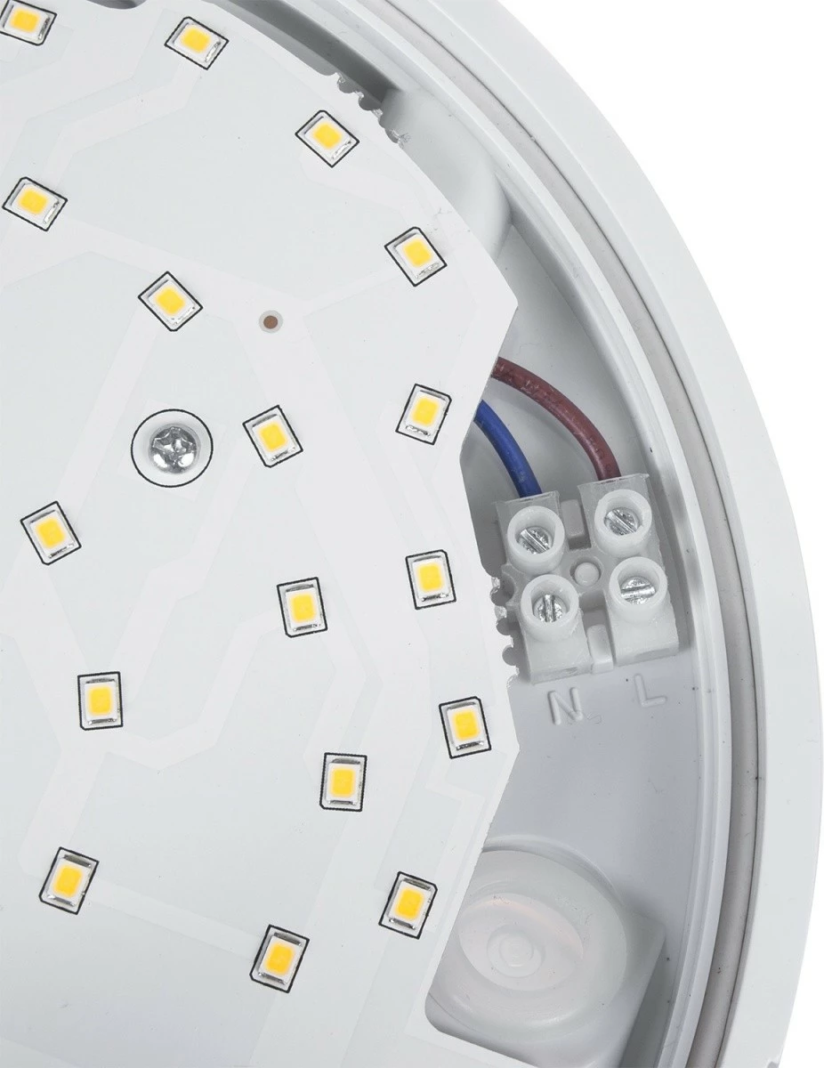 Lampë LED me sensor lëvizjeje, Maclean MCE291 W, 50/60 Hz, rreze 9 m, e bardhë