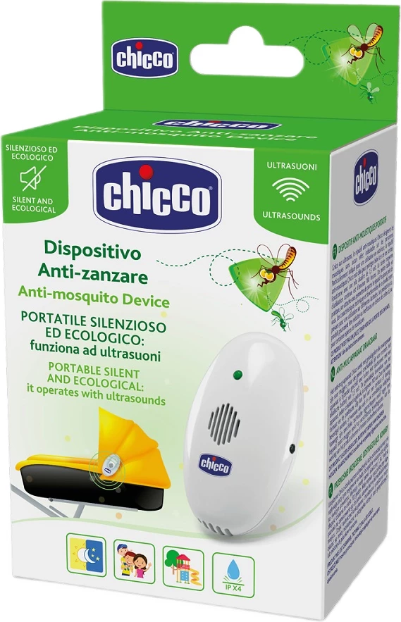 Pajisje portative ultrasonike për largimin e mushkonjave Chicco, 1 copë