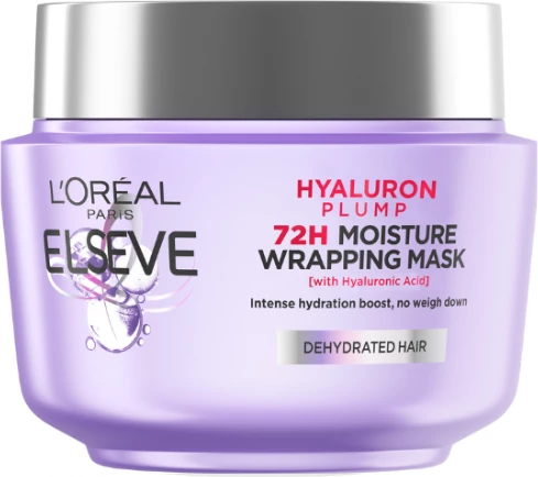 Maskë për flokë L'Oreal Elseve 12% Hyaluronic, 300 ml