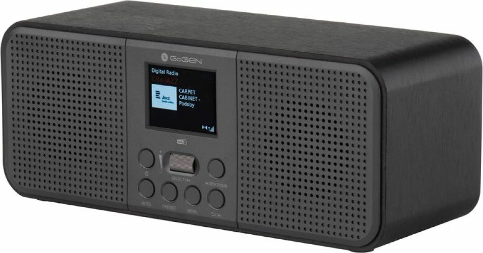 Radio Digjitale me Bluetooth, FM/DAB+ dhe Alarm GoGEN GOGDAB800BTC