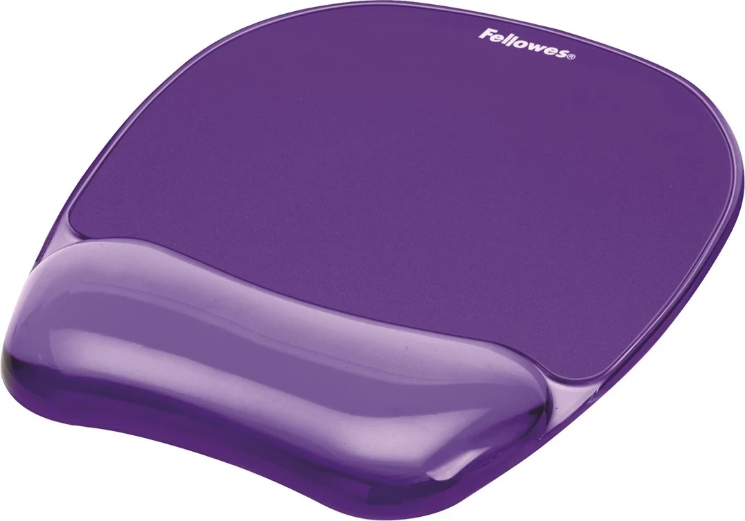 Mauspad FELLOWES Crystals Gel, Purple
