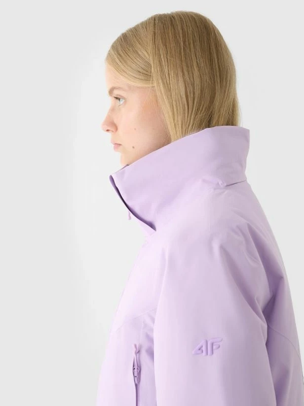 Jakne skijimi për femra 4f, e zezë