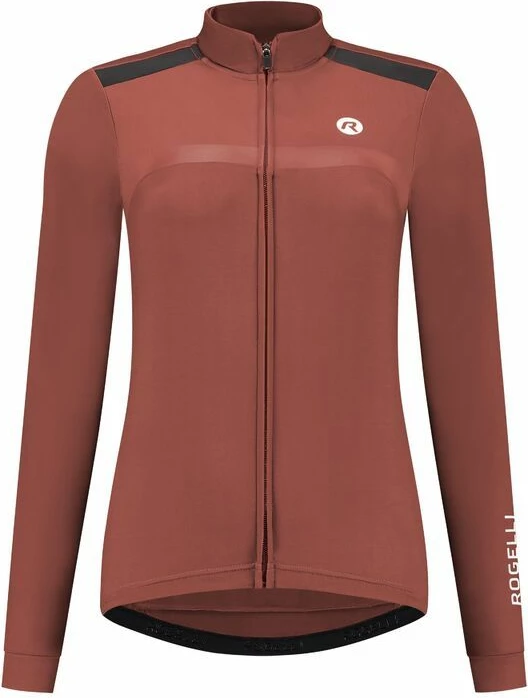 Maicë me mëngë të gjata për femra Rogelli, kafe