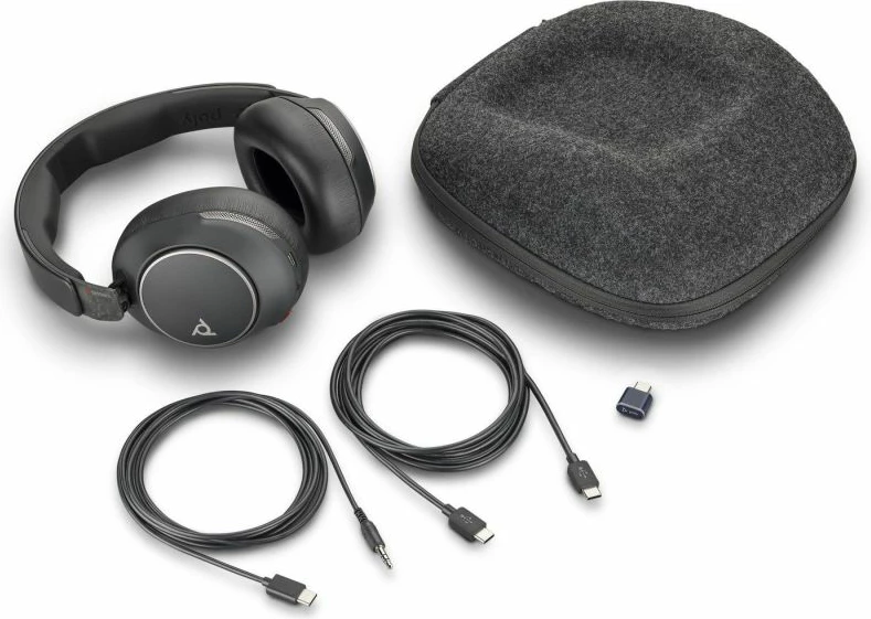 Headset stereo Yakimasport Voyager Surround 80 UC USB-C/A, e zezë