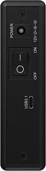 Kasë IcyBox IB-377-C31 për HDD/SSD 3.5", USB Type-C, e zezë