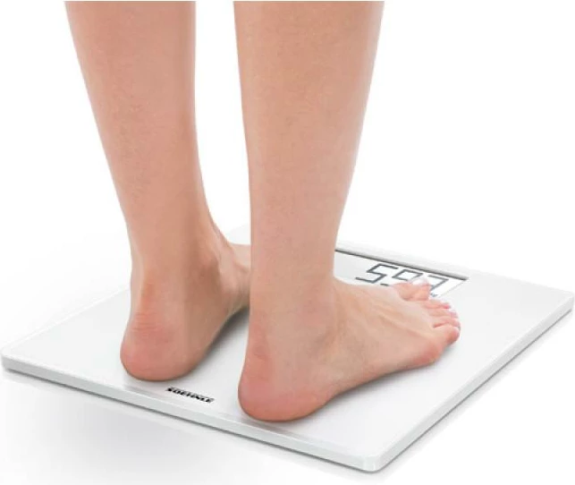 Peshore trupore Soehnle Style Sense Safe 100 (63856) 180 kg ekran LCD ndezje me hapje fikje automatike e bardhë