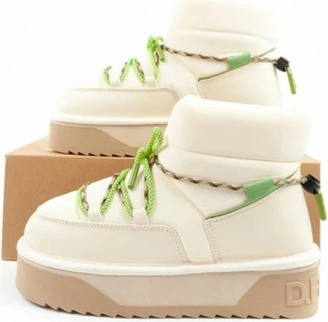 Çizme dimri për femra D.Franklin, të gjelbra