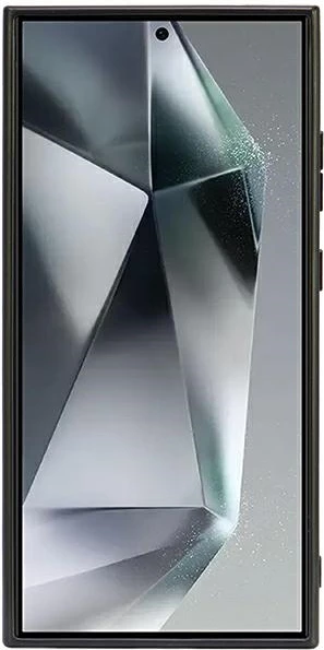 Mbështjellës Audi MagSafe për Samsung Galaxy S24 Ultra, lëkurë sintetike, i zi