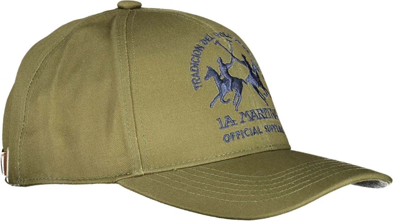 Kapelë për meshkuj LA MARTINA, e gjelbër