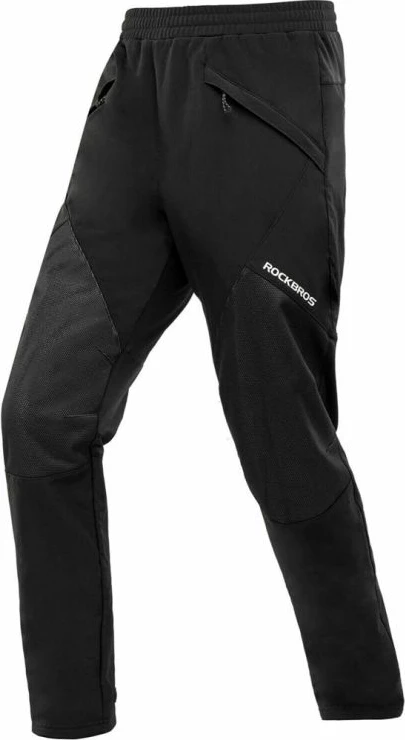 Pantallona sportive Rockbros për meshkuj, të zeza