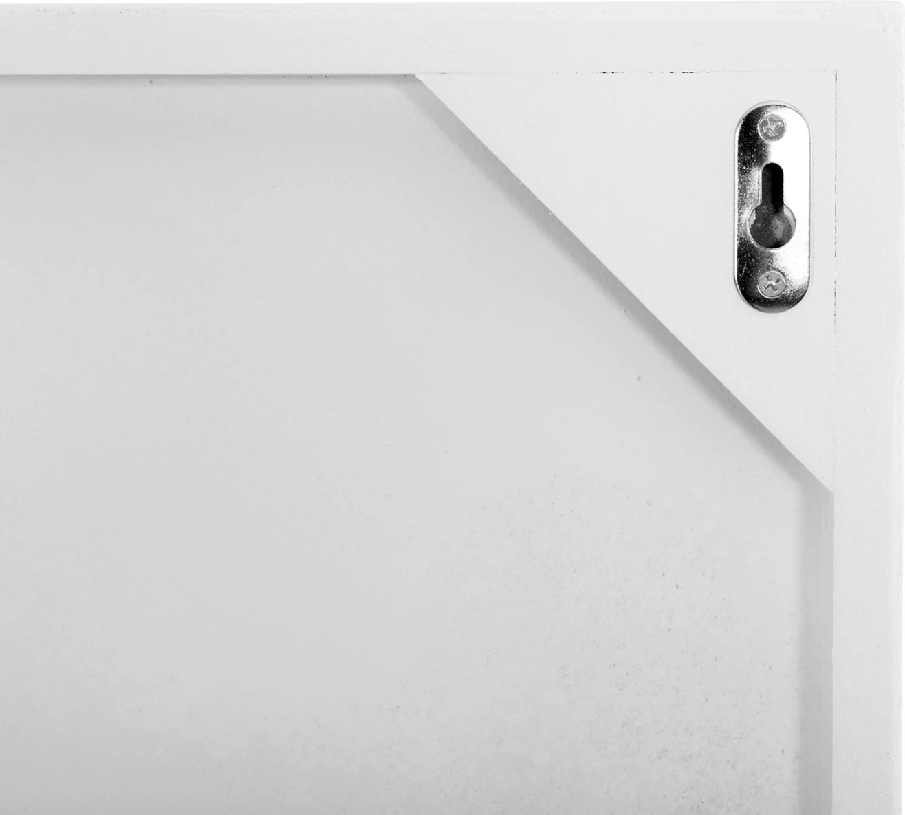 Pikturë muri 3-pjesëshe hartë botë Santorini FH4504 MDF ngjyrë e bardhë e zbehtë 180x4x120 cm