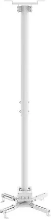 Mbajtëse tavani për projektor Neomounts CL25-550WH1, 35 kg, 74.5-114.5 cm, e bardhë