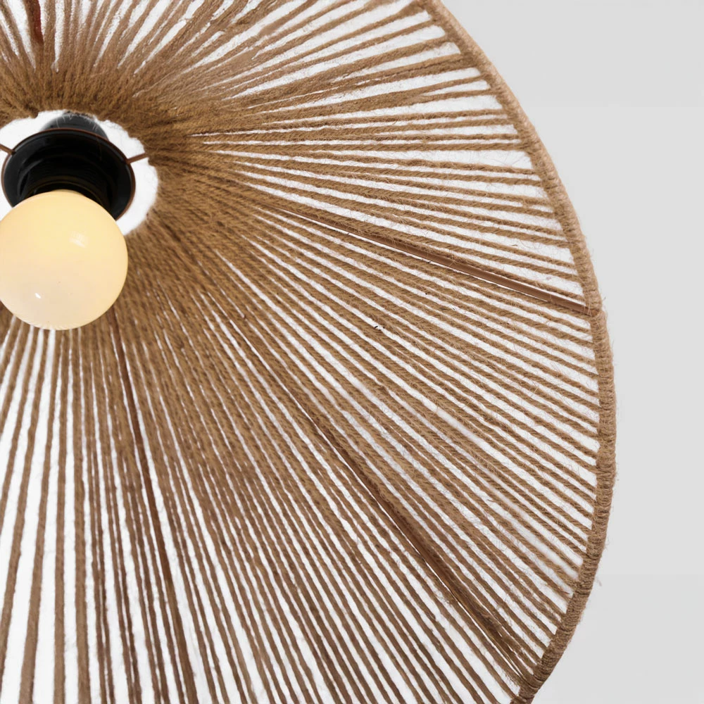 Llambë tavani BEAM, litar natyral, 48x20cm