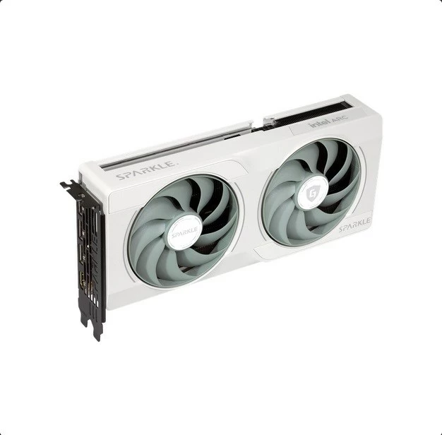 Kartelë grafike SPARKLE Intel Arc B570 GUARDIAN OC 10 GB GDDR6, Bardhë