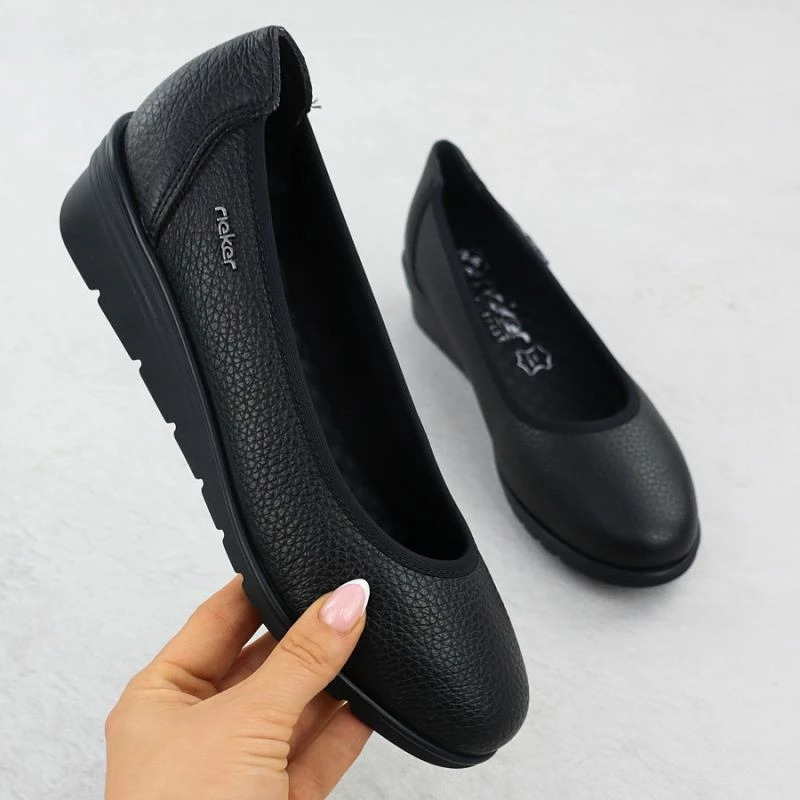 Këpucë për femra Rieker L5360-00, të zeza