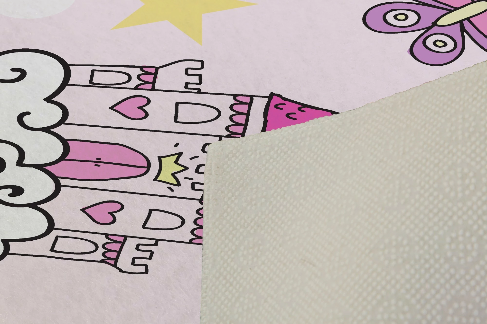 Qilim për fëmijë, shumëngjyrësh, 140x220cm, Conceptum Hypnose, HMNT92