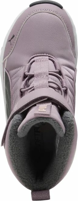 Çizme për fëmijë Puma, të purpurta