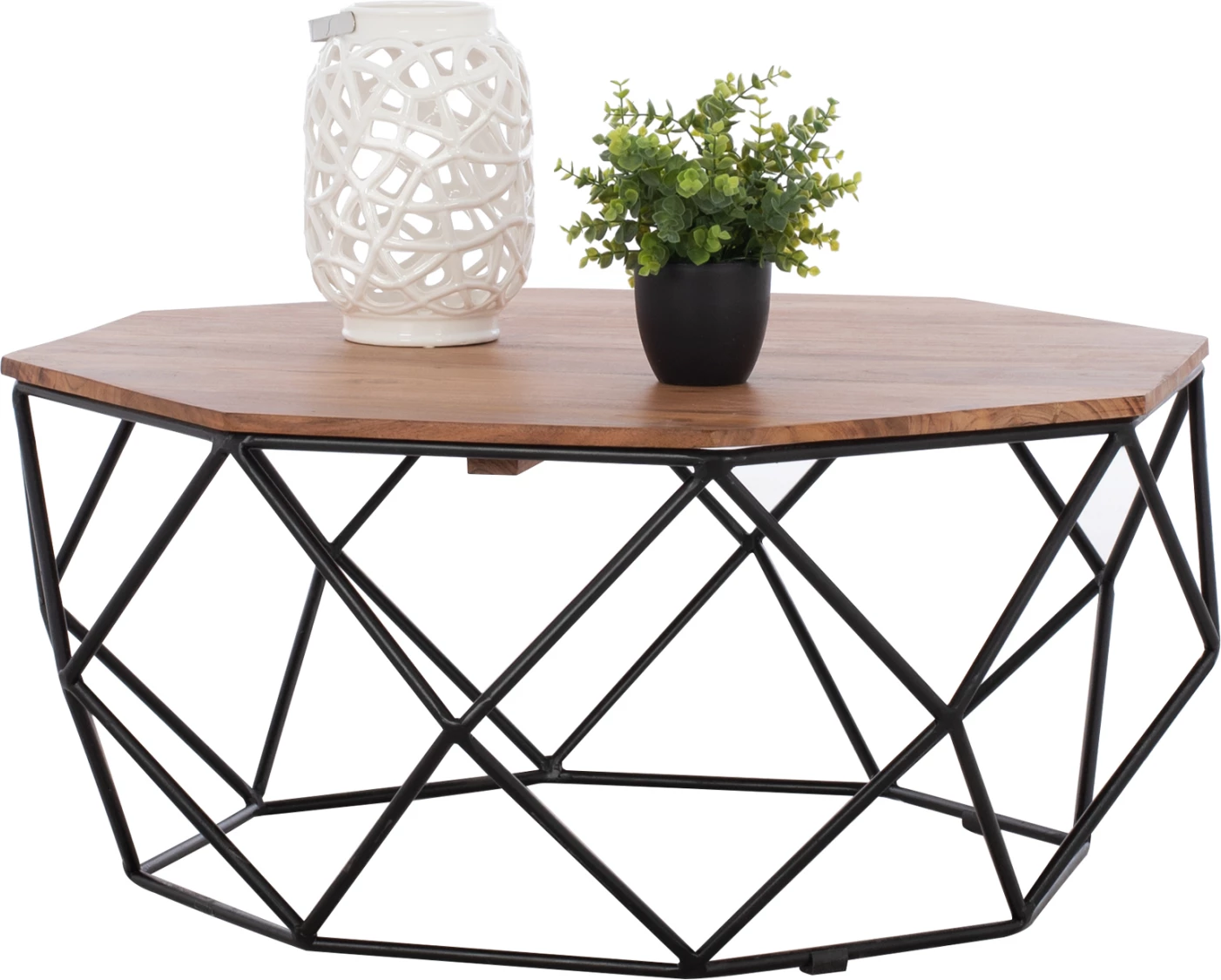 Tavolinë kafeje, dru akacie, Φ82x40H