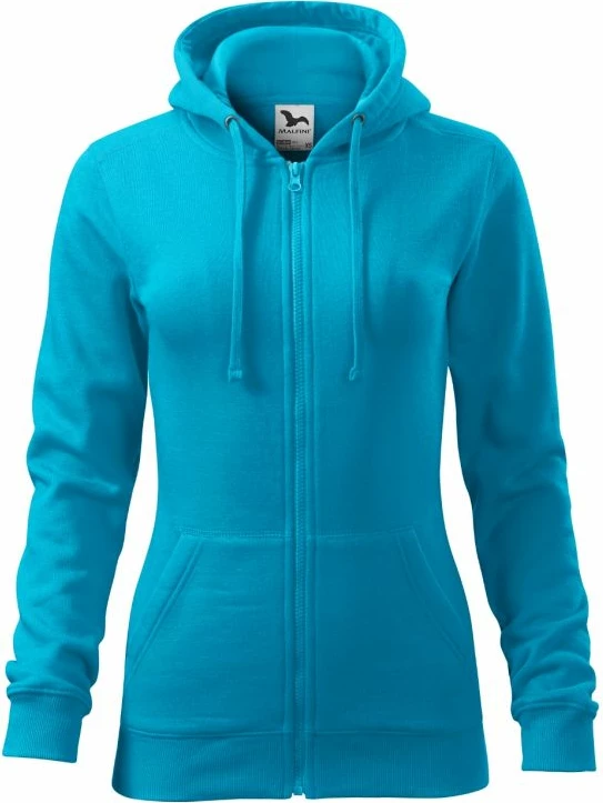 Duks me Kapuç dhe Zinxhir Malfini për Femra, Blu