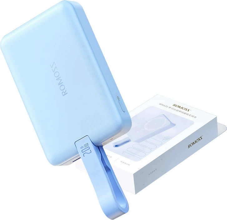 Powerbank Romoss WMS10, 10000mAh, 20W, kaltër