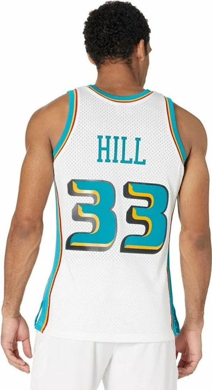 Fanellë basketbolli për meshkuj Mitchell & Ness Detroit Pistons Grant Hill