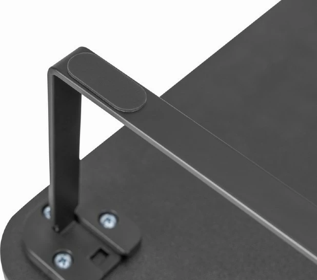 Mbajtëse tavoline për dy monitorë Gembird MS-TABLE2-01, e zezë