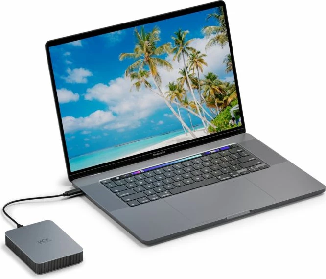 Hard disk i jashtëm portativ LaCie Mobile Drive Secure STLR5000400 5TB USB-C 2.5" me enkriptim AES-256, Space Grey