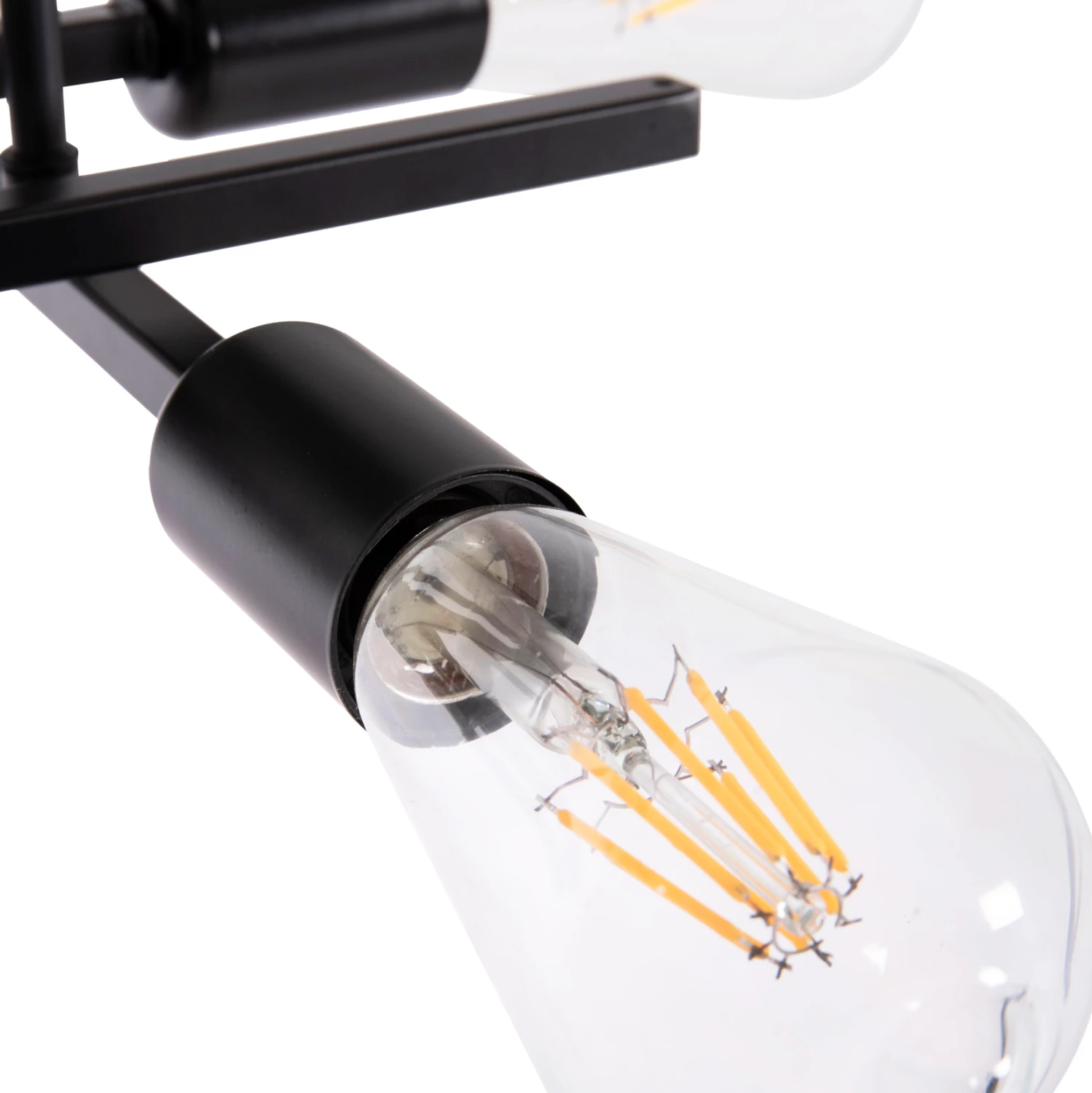 Llambë tavani varëse LIGHTY, metal i zi, FH7428.11, 28x28x15cm