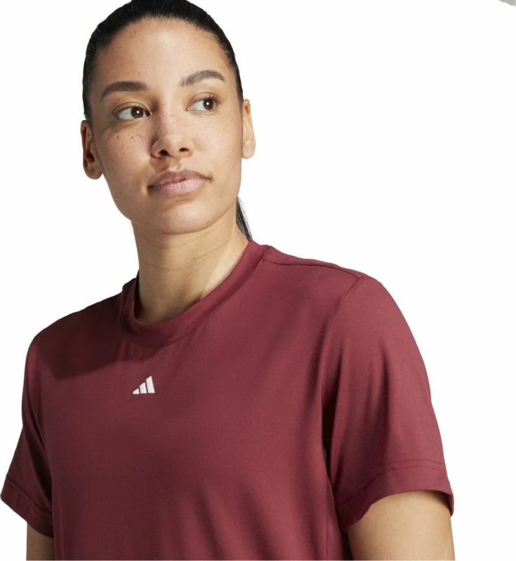 Maicë stërvitore për femra adidas, e kuqe