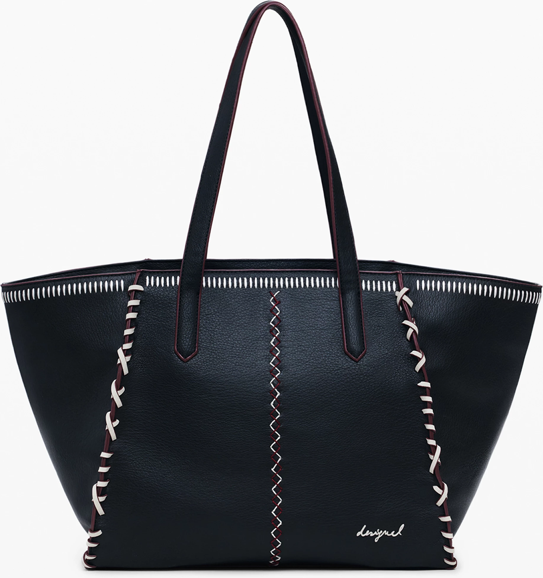 Çantë për femra Desigual Manhattan Pespuntes Guimar, e zezë