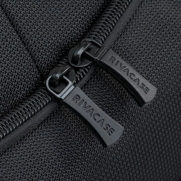 çantë laptopi RivaCase 8455, deri 17.3\", e papërshkueshme nga uji, e polsteruar, e zezë