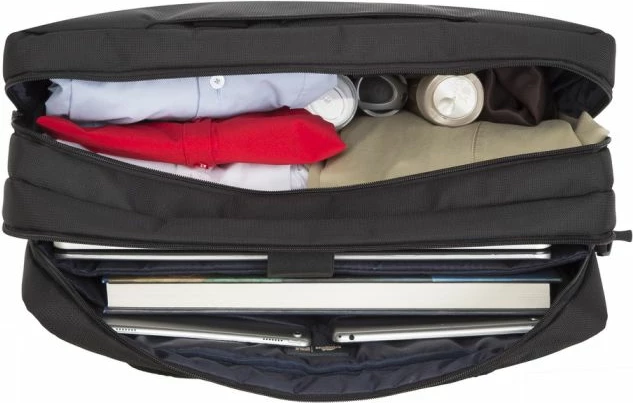 çantë laptopi RivaCase 8455, deri 17.3\", e papërshkueshme nga uji, e polsteruar, e zezë