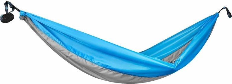 Hammock turistik për meshkuj, femra dhe fëmijë Spokey AIR ROCKER, blu dhe gri