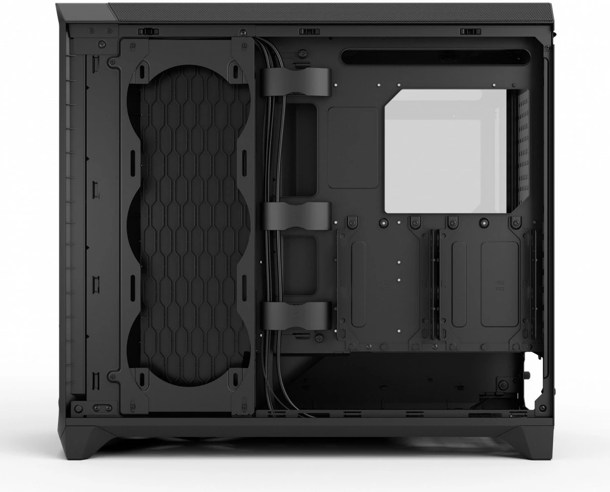 Kasë Fractal Design Meshify 3 XL, Tower, ATX/E-ATX/ITX, xham i temperuar, e zezë