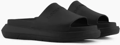Flip-flops për meshkuj Emporio Armani, të zeza