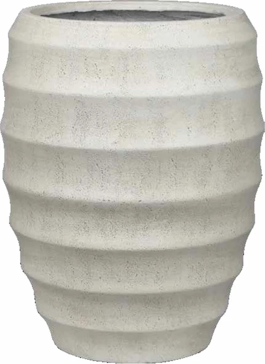 Vazo FLORRA, 36x36x46.3cm, MgO, gri e çelët