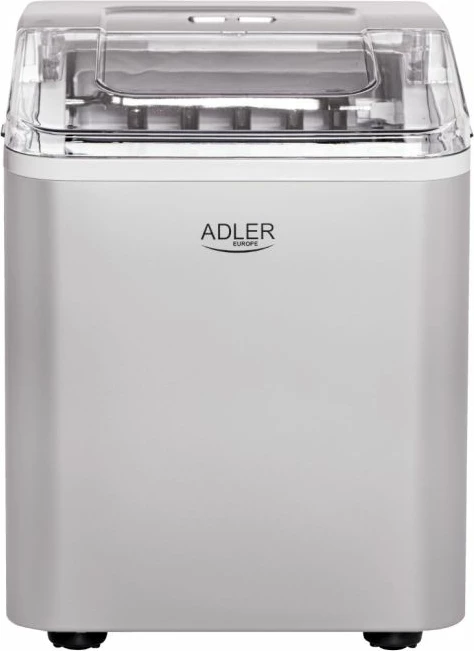 ledomat Adler AD8086, 12 kg/ditë, 9 kube/cikël, kapak transparent, vetëpastrim, e bardhë