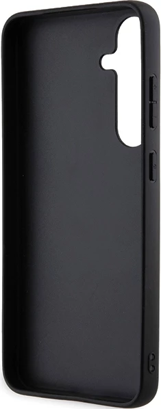 Mbështjellës Karl Lagerfeld Gripstand Saffiano Karl&Choupette Pins për Samsung Galaxy S24+, i zi