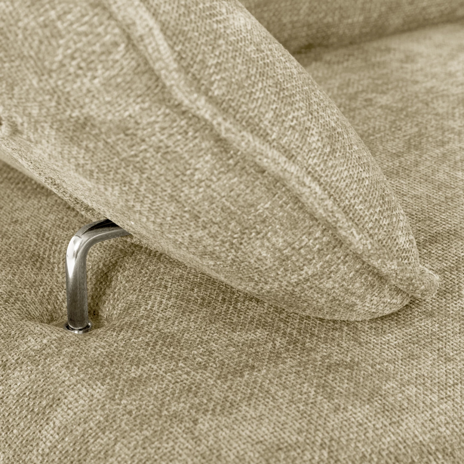 Shtrat divan këndor (djathtas) CONVERT FH3268.01R, pëlhurë ecru, 283x188x100H cm