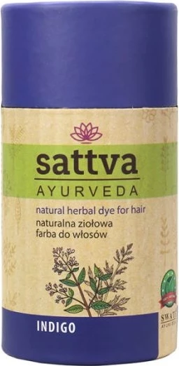 Bojë për flokë për femra Sattva Indigo 150g