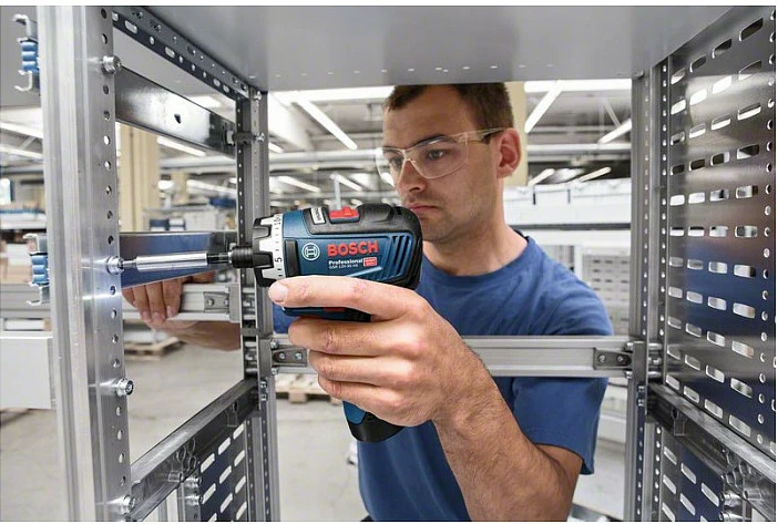 Kaçavidë elektrike Bosch GSR 12V-35 HX, 12V, 1750 RPM, me kuti, blu/kuqe