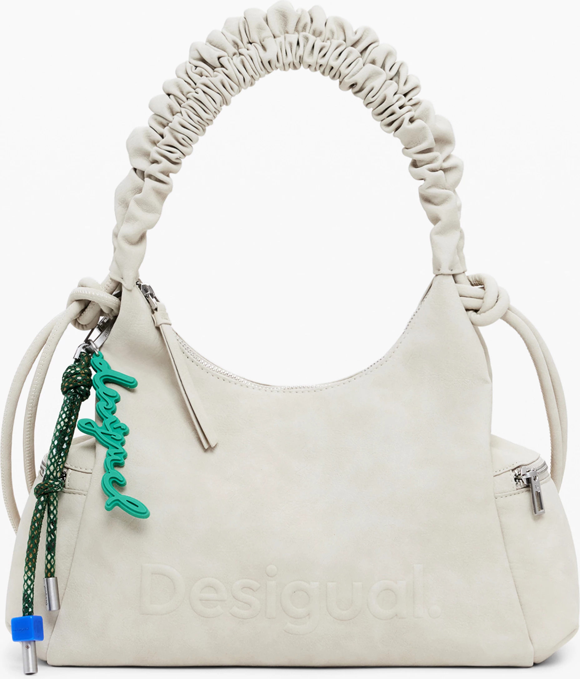 Çantë DESIGUAL MONTVILLE HALF LOGO BAG femra, beige