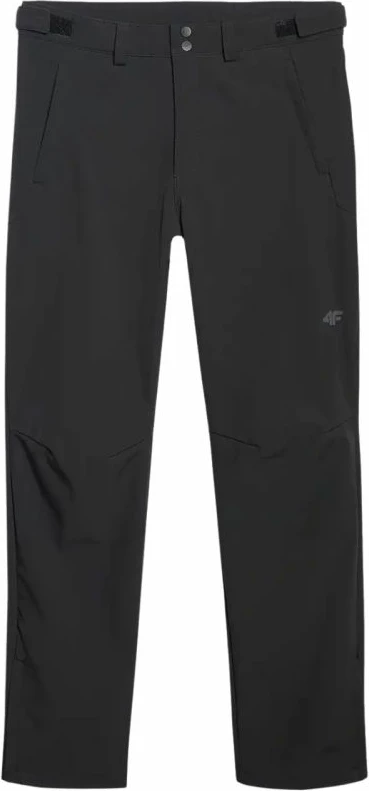 Pantallona trekking për meshkuj 4f, të zeza