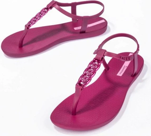 Sandale flip-flop për femra Ipanema, rozë