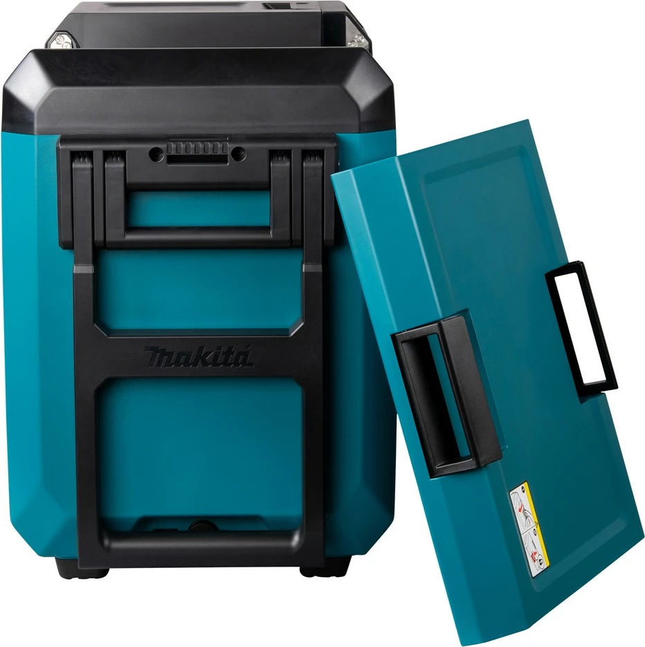 Kuti termike Makita CW004GZ 40V, portative, LED display, me rrota, zi/kaltër