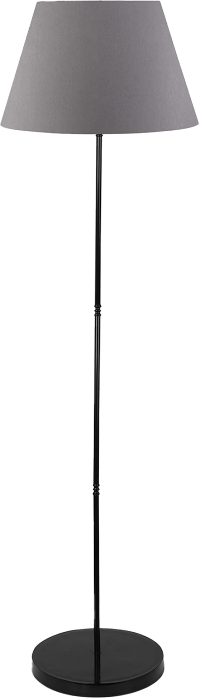 Llambë dyshemeje FH7610.03, shtyllë e zezë, kapak gri