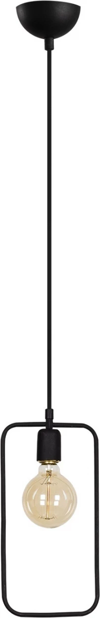 Llambë varëse metalike e zezë FH7258 15Χ6Χ123 cm