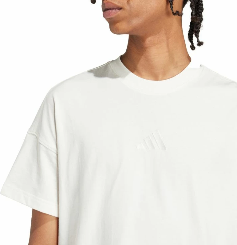 Maicë për meshkuj adidas, të bardhë